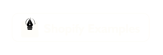 Custom Web Design Service client Shopify Examples